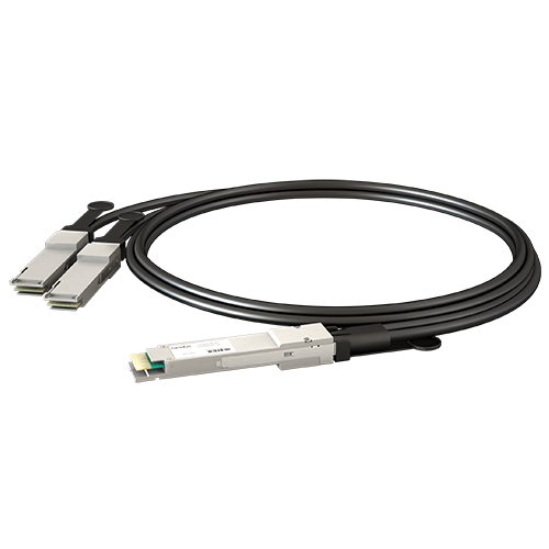 200G QSFP-DD to 2x100G QSFP28 DAC